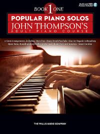 Book Cover for Thompson John Adult Piano Course Popular Piano Solos Book 1 Bk/Audio by John Thompson
