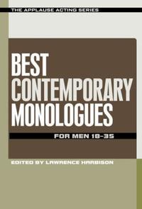 Book Cover for Best Contemporary Monologues for Men 18-35 by Lawrence Harbison