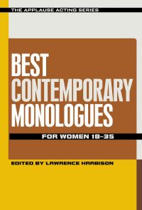 Book Cover for Best Contemporary Monologues for Women 18-35 by Lawrence Harbison