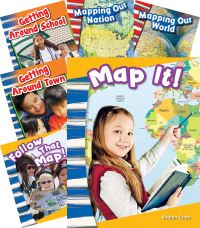 Book Cover for Let's Map It! 6-Book Set by Multiple Authors