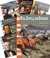 Book Cover for Early Texas History 6-Book Set by Multiple Authors