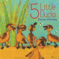Book Cover for 5 Little Ducks by Denise Fleming