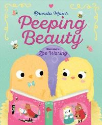 Book Cover for Peeping Beauty by Brenda Maier
