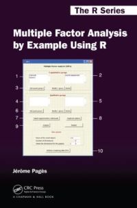 Book Cover for Multiple Factor Analysis by Example Using R by Jérôme Pagès