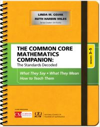Book Cover for The Common Core Mathematics Companion, Grades 3-5 by Linda Gojak, Ruth Harbin Miles