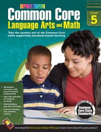 Book Cover for Common Core Language Arts and Math, Grade 5 by Spectrum