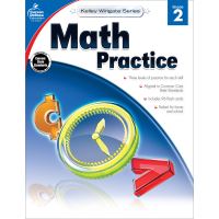 Book Cover for Math Practice, Grade 2 by Carson Dellosa Education