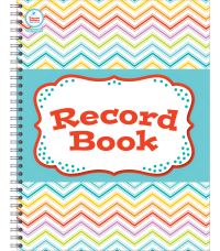 Book Cover for Chevron Record Book by Carson Dellosa Education
