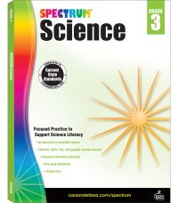 Book Cover for Spectrum Science, Grade 3 by Spectrum