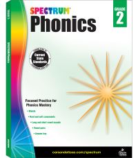 Book Cover for Spectrum Phonics, Grade 2 by Spectrum
