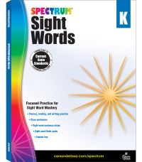 Book Cover for Spectrum Sight Words, Grade K by Spectrum