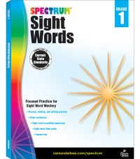 Book Cover for Spectrum Sight Words, Grade 1 by Spectrum