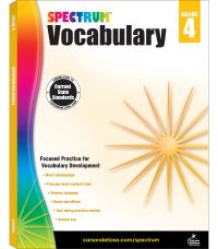 Book Cover for Spectrum Vocabulary, Grade 4 by Spectrum