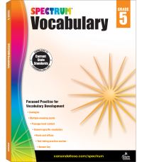 Book Cover for Spectrum Vocabulary, Grade 5 by Spectrum