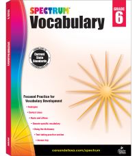 Book Cover for Spectrum Vocabulary, Grade 6 by Spectrum