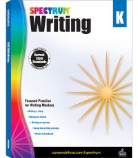 Book Cover for Spectrum Writing, Grade K by Spectrum