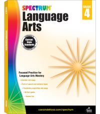 Book Cover for Spectrum Language Arts, Grade 4 by Spectrum, Carson Dellosa Education
