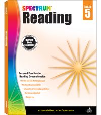 Book Cover for Spectrum Reading Workbook, Grade 5 by Spectrum