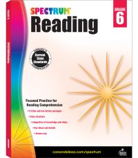 Book Cover for Spectrum Reading Workbook, Grade 6 by Spectrum