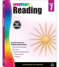 Book Cover for Spectrum Reading Workbook, Grade 7 by Spectrum