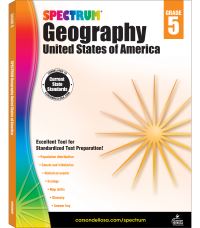Book Cover for Spectrum Geography, Grade 5 by Spectrum