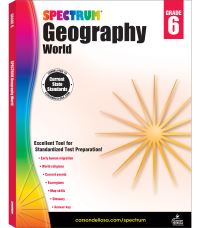 Book Cover for Spectrum Geography, Grade 6 by Spectrum