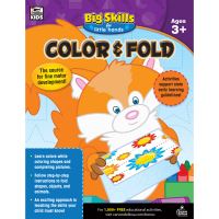 Book Cover for Color & Fold, Ages 3 - 5 by Thinking Kids, Carson Dellosa Education