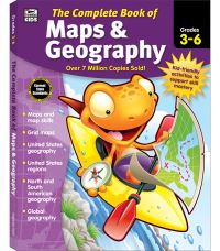 Book Cover for The Complete Book of Maps & Geography, Grades 3 - 6 by Thinking Kids, Carson Dellosa Education
