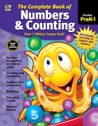 Book Cover for The Complete Book of Numbers & Counting, Grades PK - 1 by Thinking Kids, Carson Dellosa Education