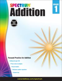 Book Cover for Addition, Grade 1 by Spectrum, Carson Dellosa Education