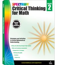 Book Cover for Spectrum Critical Thinking for Math, Grade 2 by Spectrum