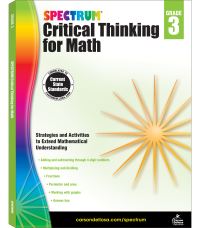 Book Cover for Spectrum Critical Thinking for Math, Grade 3 by Spectrum