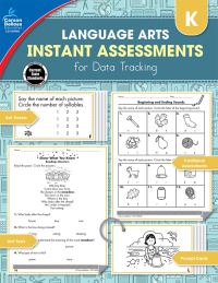 Book Cover for Instant Assessments for Data Tracking, Grade K by Carson Dellosa Education