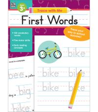 Book Cover for Trace With Me First Words by Thinking Kids, Carson Dellosa Education
