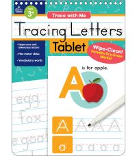Book Cover for Trace With Me Tracing Letters Tablet by Carson Dellosa Education