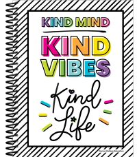 Book Cover for Kind Vibes Teacher Planner by Carson Dellosa Education