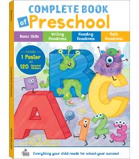Book Cover for Complete Book of Preschool by Carson Dellosa Education