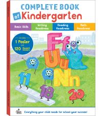 Book Cover for Complete Book of Kindergarten by Carson Dellosa Education