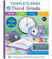 Book Cover for Complete Book of Third Grade by Carson Dellosa Education