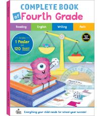 Book Cover for Complete Book of Fourth Grade by Carson Dellosa Education