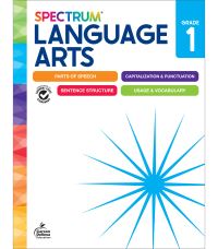 Book Cover for Spectrum Language Arts Workbook, Grade 1 by Spectrum, Carson Dellosa Education