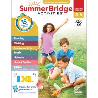 Book Cover for Summer Bridge Activities, Grades 3 - 4 by Summer Bridge Activities, Carson Dellosa Education