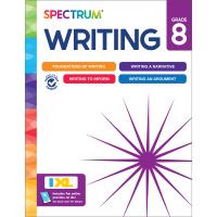 Book Cover for Spectrum Writing Workbook, Grade 8 by Spectrum, Carson Dellosa Education
