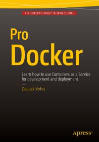 Book Cover for Pro Docker by Deepak Vohra
