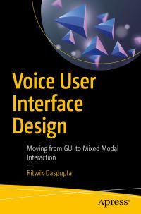 Book Cover for Voice User Interface Design by Ritwik Dasgupta
