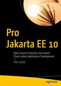 Book Cover for Pro Jakarta EE 10 by Peter Späth