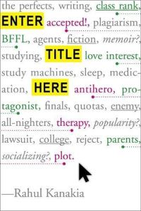Book Cover for Enter Title Here by Naomi Kanakia