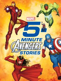 Book Cover for 5-Minute Avengers Stories by Marvel Press Book Group