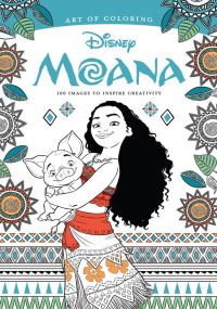 Book Cover for Art of Coloring: Moana by Disney Book Group