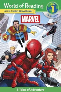 Book Cover for World of Reading: Marvel 3-In-1 Listen-Along Reader-World of Reading Level 1 by Marvel Press Book Group